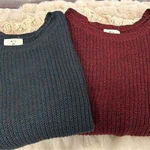 URBAN OUTFITTERS Pins and Needles sweaters - Green and Red Size XS